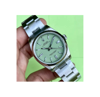 Rolex 2025 Oyster Perpetual Green Matte Dials 36mm Oystersteel