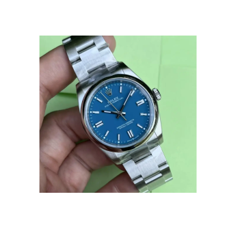 Rolex 2025 Oyster Perpetual Blue Matte Dials 36mm Oystersteel