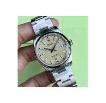 Rolex 2025 Oyster Perpetual Sand Beige Matte Dials 36mm Oystersteel
