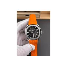 Patek Philippe 3KF Aquanaut 5167A Gray Dial Orange Rubber Strap 330CS