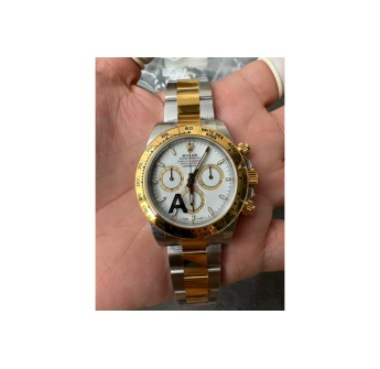 Rolex Daytona SSYG Gain Weight White Dial 40mm Gold Stainless Steel