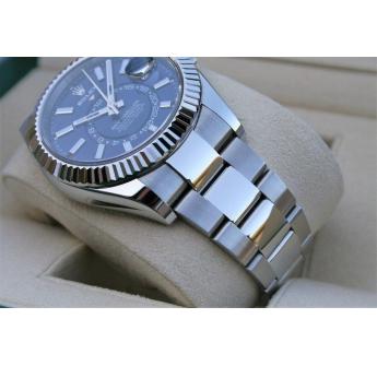 Rolex Sky Dweller Blue Dial Stainless Steel