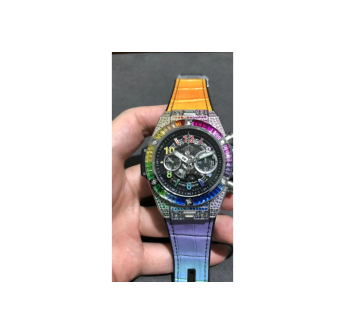 Hublot Big Bang Unico Rainbow King SS 45mm Rainbow Strap