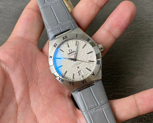 Omega Constellation 39mm SS/LE Silver/Grey