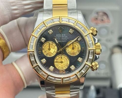  Rolex Watch Cosmograph Daytona Mother Of Pearl Diamonds