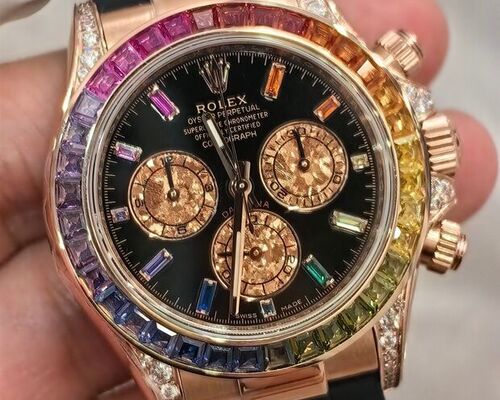 Rolex Rainbow Daytona Swiss Super Clone